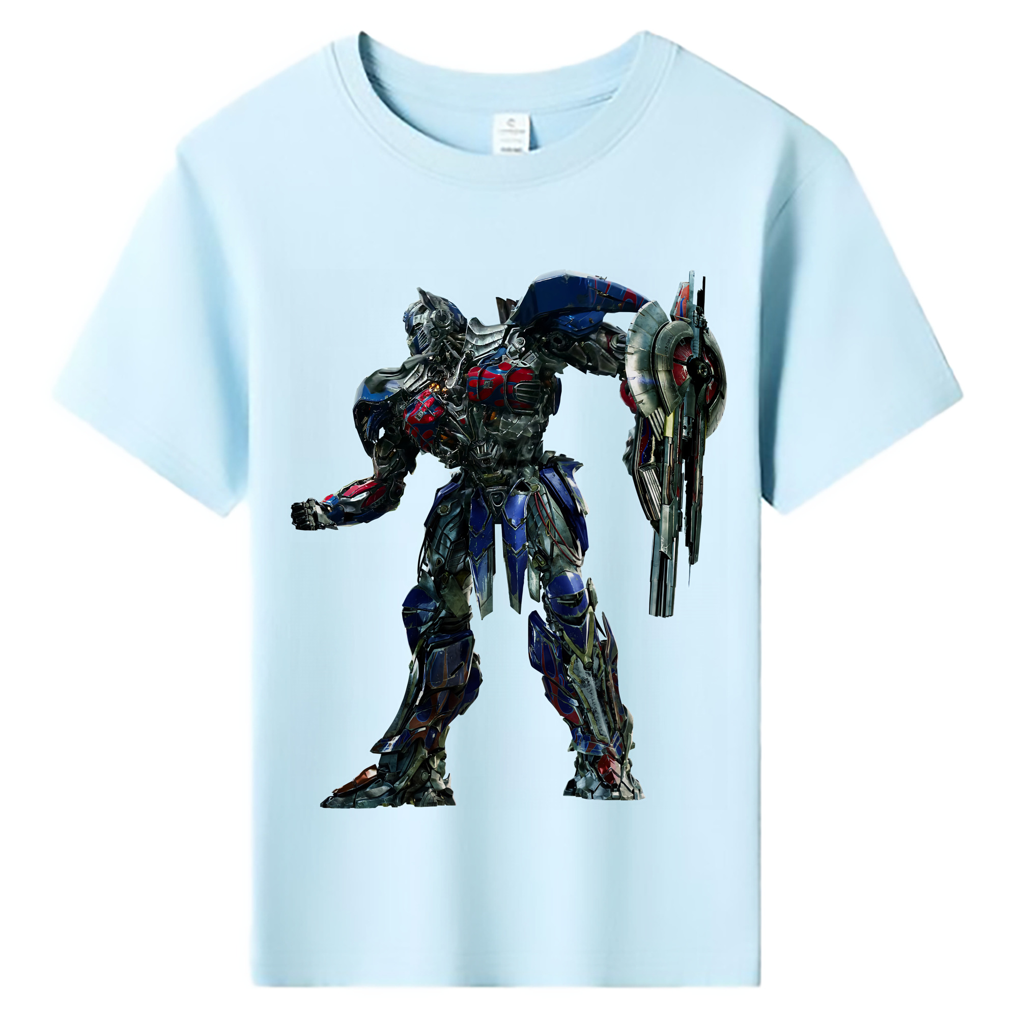 （画像用） Transformers トランスフォーマー 綿100％キッズTシャツ（フロントプリント）